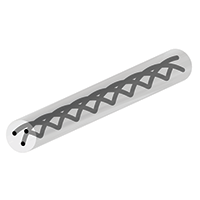 Carbide Rod diagram with Three 40 Degree Helix Coolant Channels