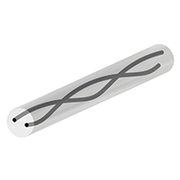 Carbide Rod diagram for Two 20 Degree Helix Coolant Channels